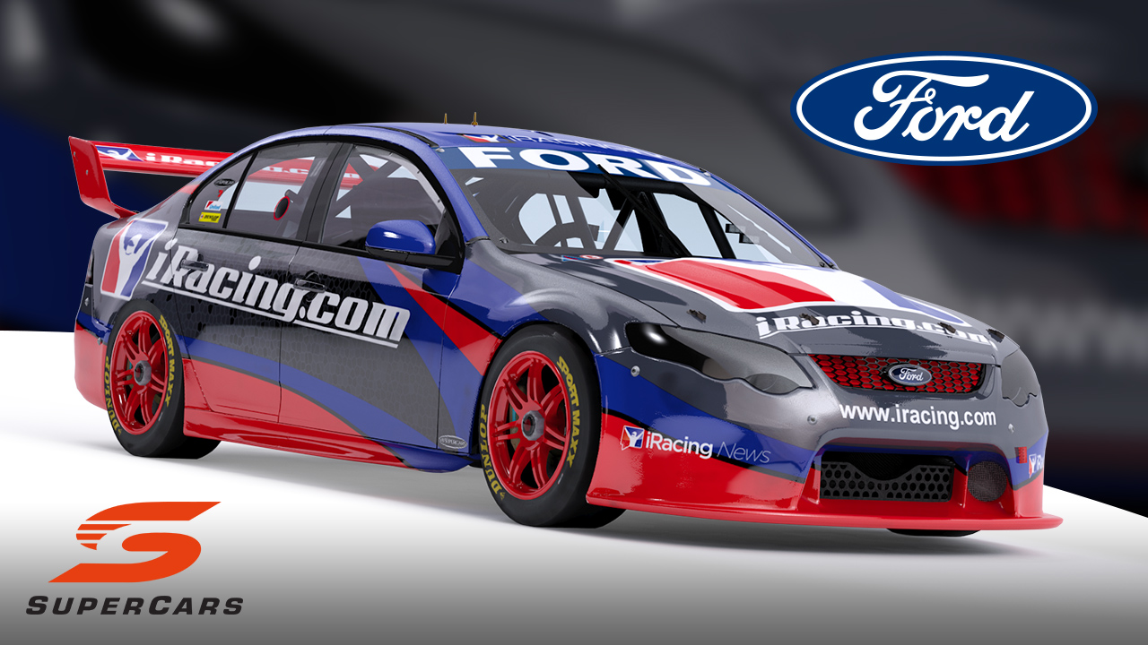 V8 Supercar Ford FG Falcon - 2014 - iRacing.com | iRacing.com Motorsport  Simulations, image size:1280x720