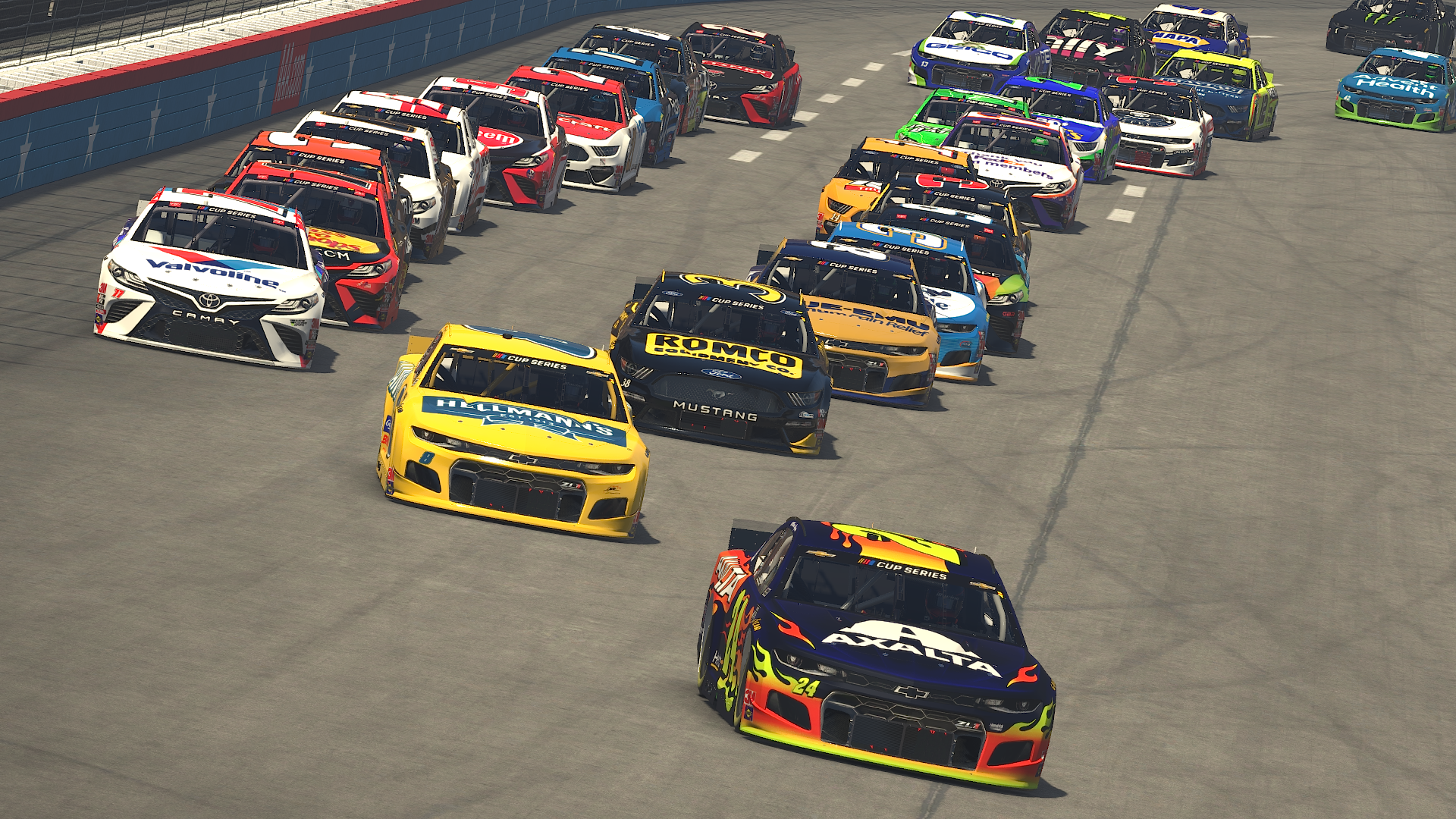 Inac Racing Timmy Hill Wins eNASCAR iRacing Pro Invitational Series OβReilly Auto ...