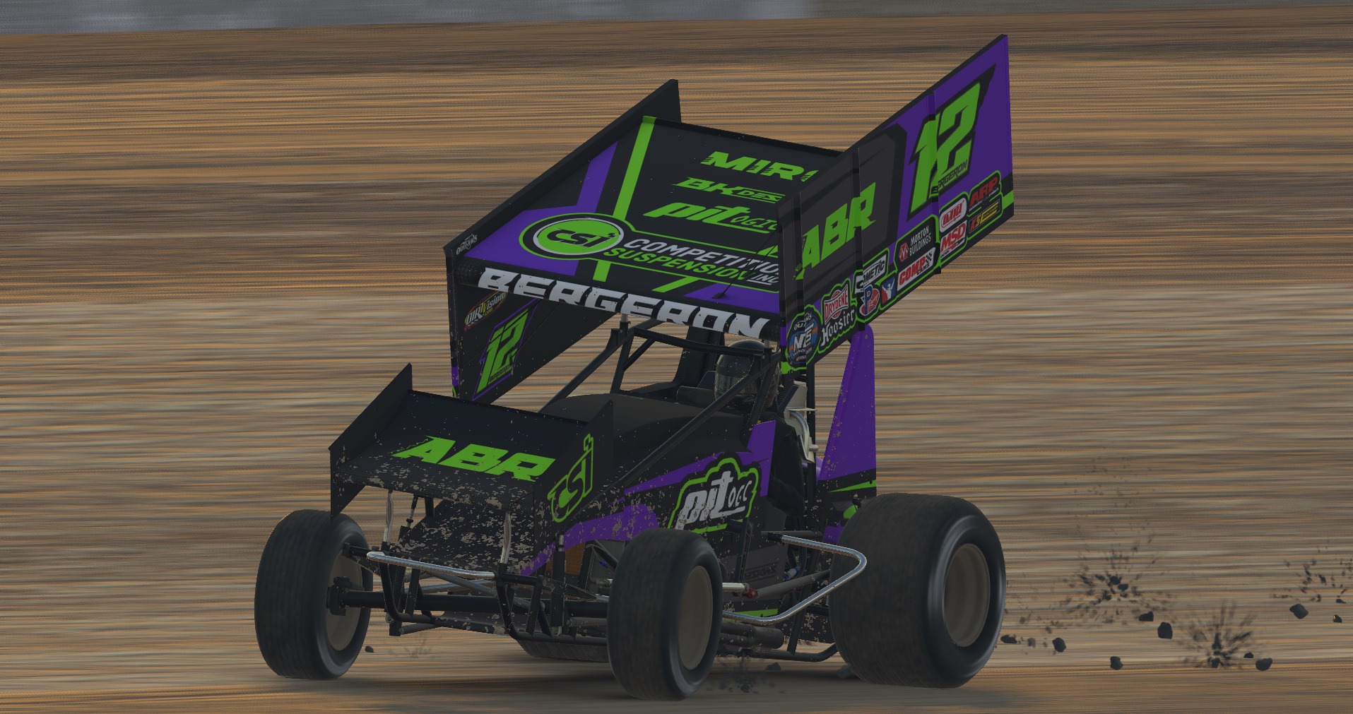 iRacing World of Outlaws NOS Energy Sprint Car World Championship Race