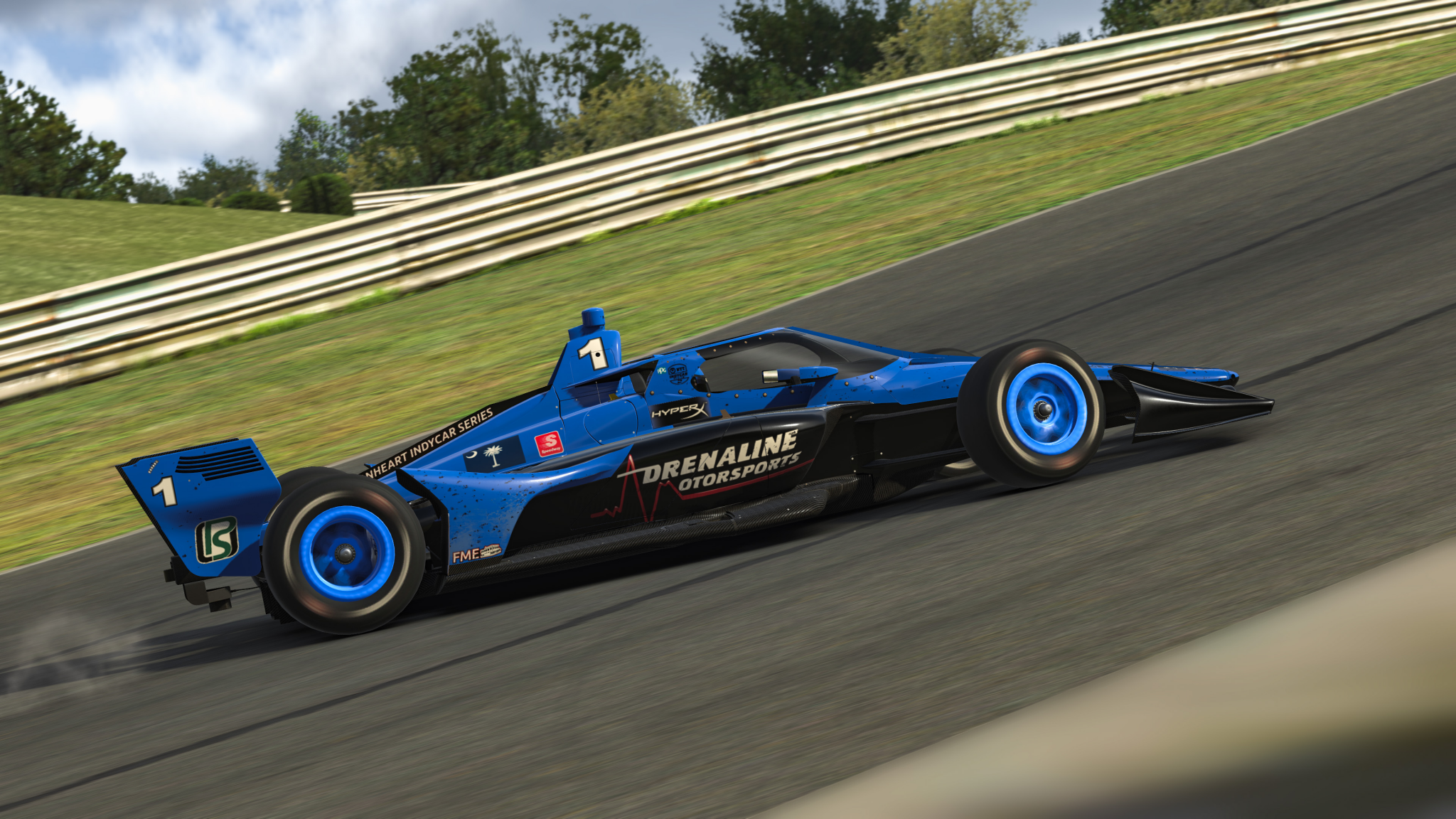 Lionheart IndyCar Series: Karam Can't Be Stopped at Barber - iRacing ...