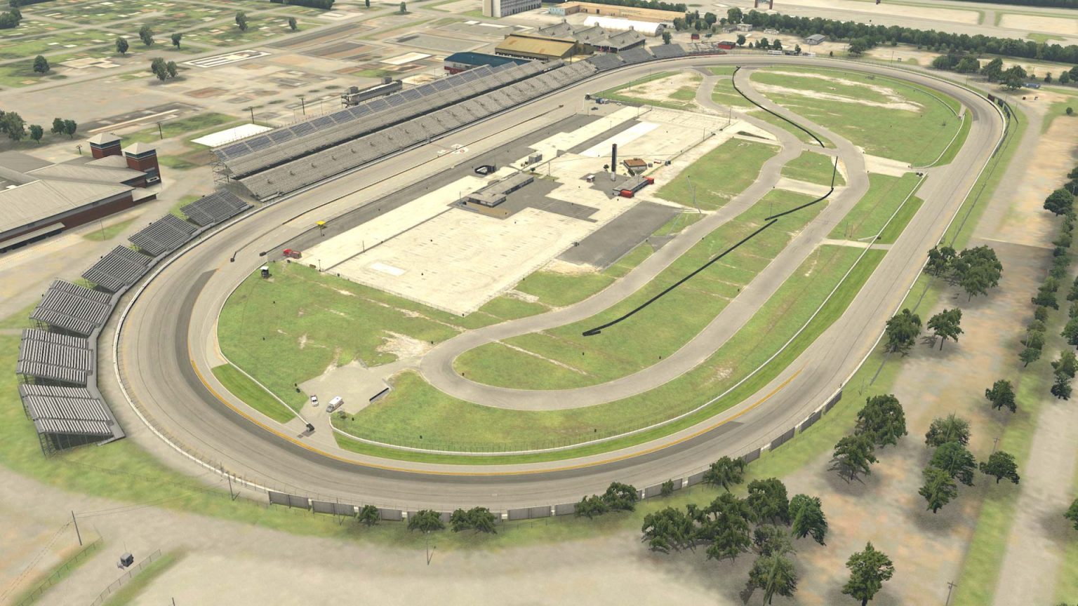 The Milwaukee Mile Motorsport Simulations