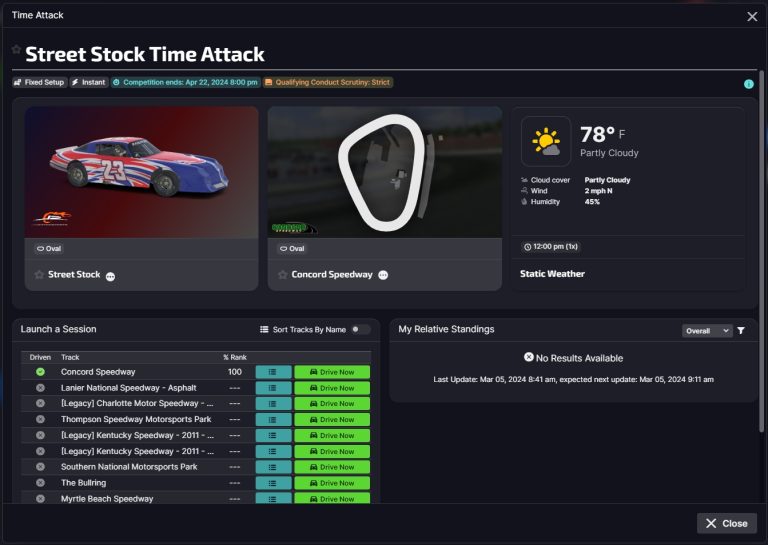 New Racer Guide Motorsport Simulations