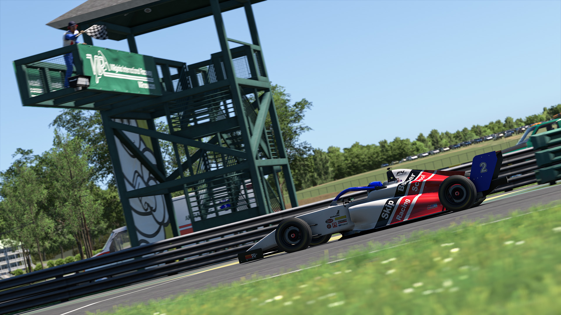 Matt Caruana sweeps Skip Barber Formula iRacing Series event at VIRginia International Raceway North