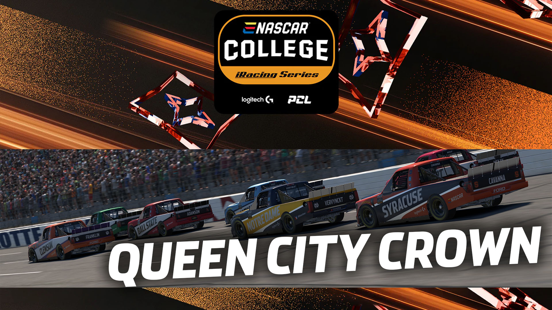2025-26 eNASCAR College iRacing Series | Charlotte Time Attack Open Now