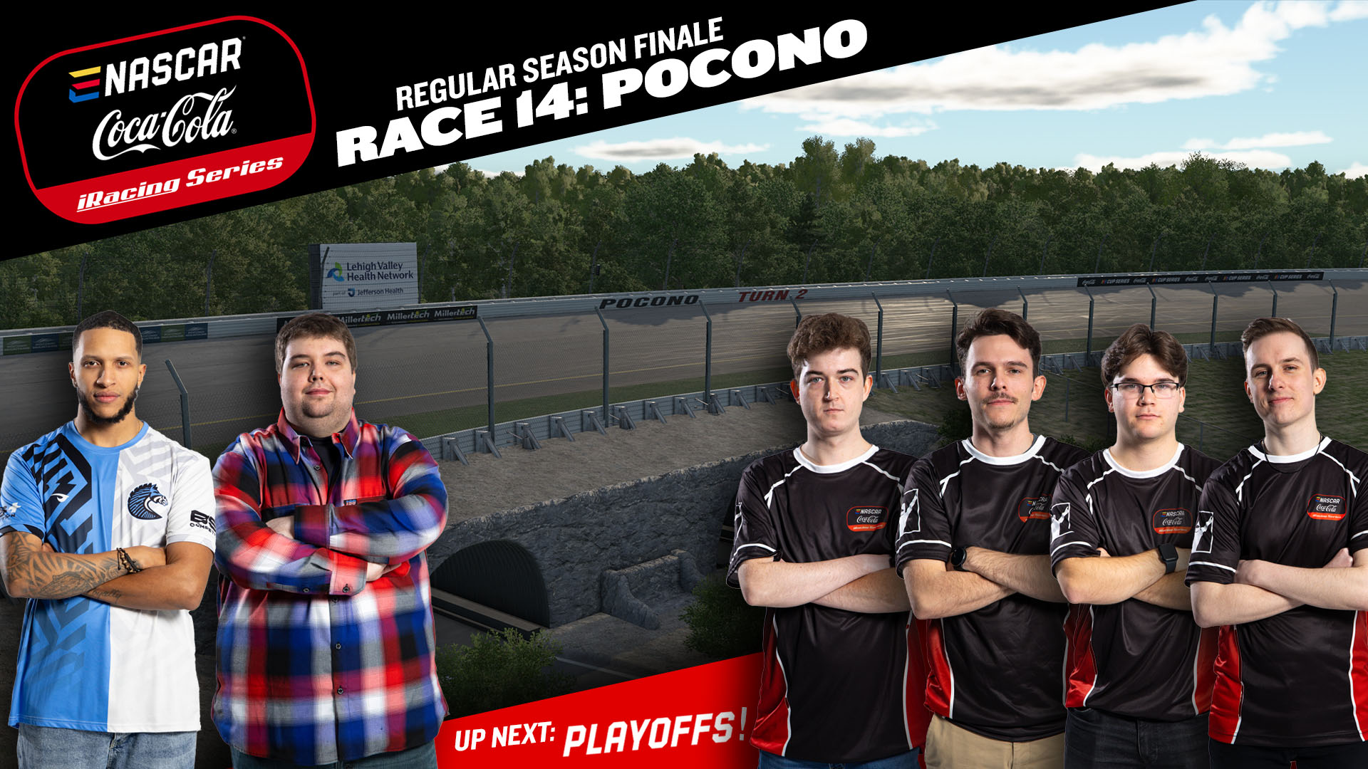 2025 eNASCAR Coca-Cola iRacing Series | Preview | Race 14: Pocono Raceway