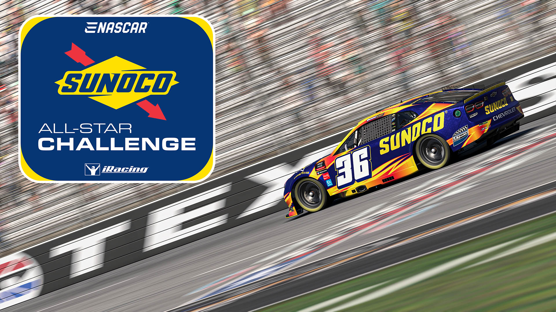 eNASCAR Sunoco All-Star Challenge to kick off Texas Playoff night on September 2nd