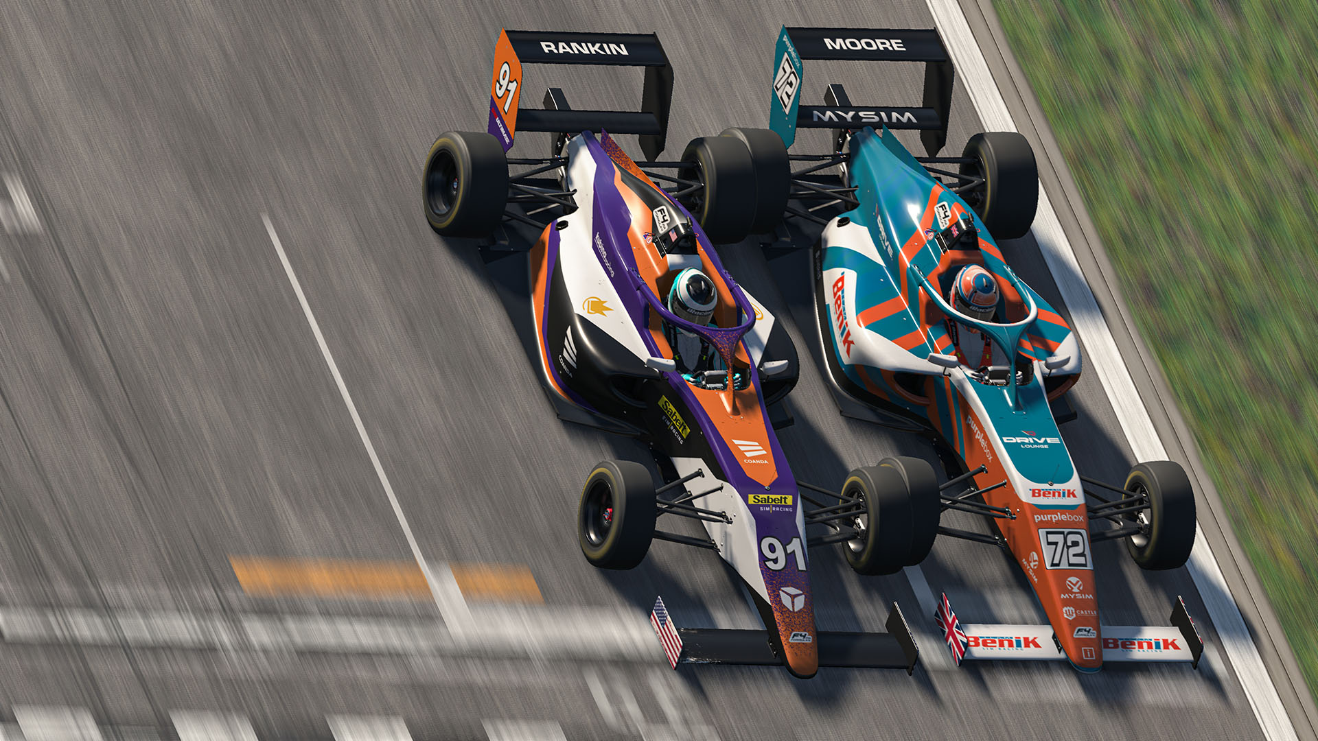 Moore ties up FIA F4 Global Esports Championship lead with Vazquez after Laguna Seca win, photo finish loss to Rankin at Fuji