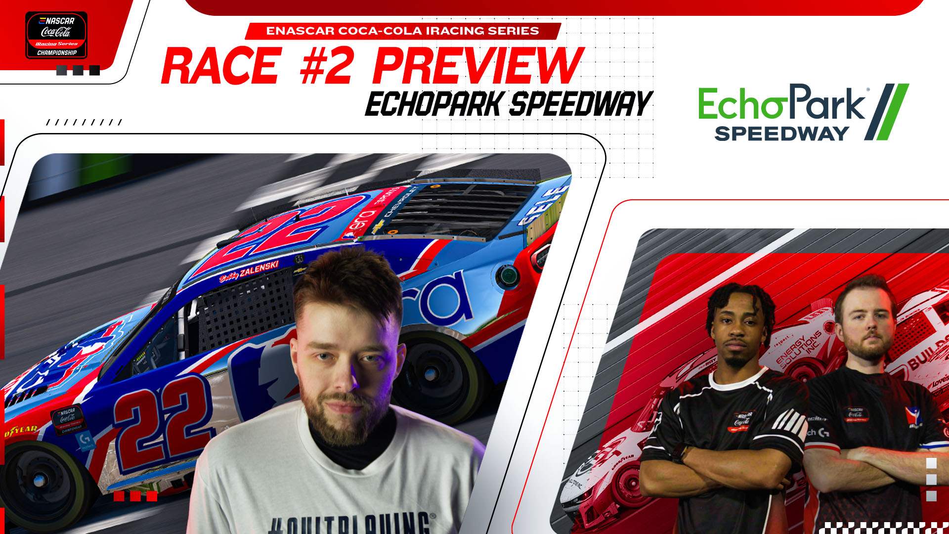 2026 eNASCAR Coca-Cola iRacing Championship Series | Preview | Race 2 at Echo Park Speedway